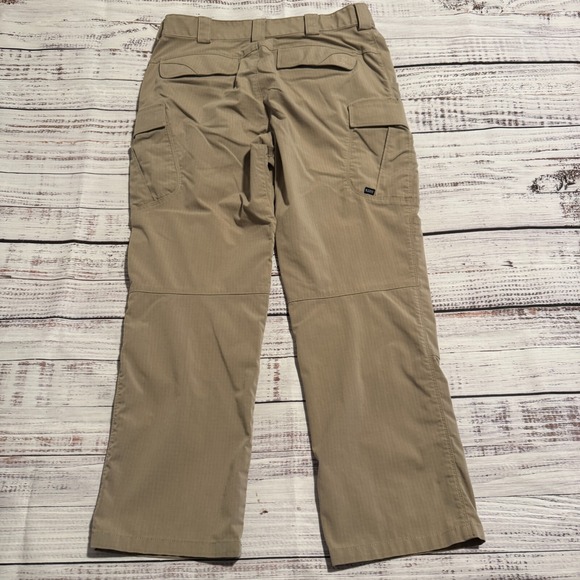 5.11 Tactical Khaki Cargo Pants Tan EMS Police Military Men's Size 34x30 - Picture 12 of 14